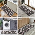 thumbnail image 6 of Black Cartoon Unicorn Floral Pattern Kitchen Rug Mat,Kitchen Runner Rugs Non Skid Washable,Decorative Kitchen Floor Mats for Kitchen,Sink,Laundry,17"x47.2", 6 of 7