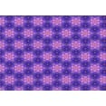 thumbnail image 1 of Ahgly Company Machine Washable Indoor Rectangle Transitional Purple Amethyst Purple Area Rugs, 7' x 9', 1 of 7