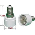 thumbnail image 5 of Set Of 4 E14 To G4 Mr16 Gu5.3 Gu4 Base Adapter For Led Or Halogen Bulb, 5 of 5