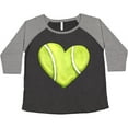 thumbnail image 3 of Inktastic Tennis Ball in Heart Women's Plus Size T-Shirt, 3 of 5