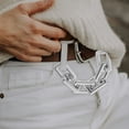 thumbnail image 4 of OUNONA 50Pcs Trailer Safety Chain Connector Silver ABS Minimalist Design for Various Items, 4 of 8