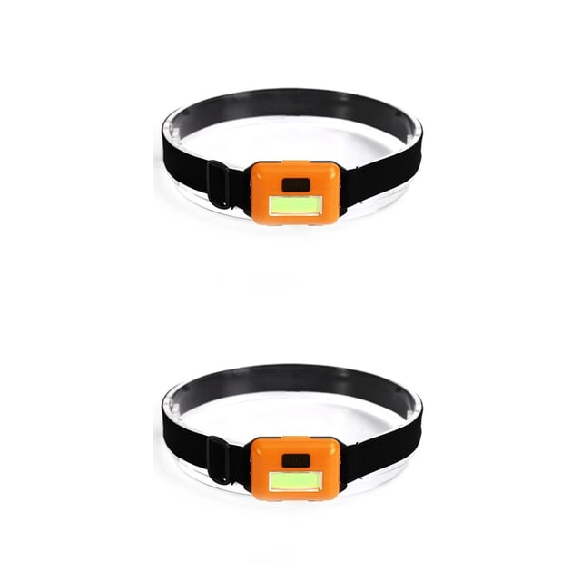 Faro potente Wosthever COB LED amarillo, linterna de cabeza, herramienta de iluminación, acampar, pesca, ciclismo