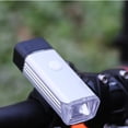 thumbnail image 2 of Antorcha de luz delantera de bicicleta brillante USB de instalar Luces de bicicleta delanteros Plata Soledad Soporte para teléfono con faro de bicicleta, 2 of 7