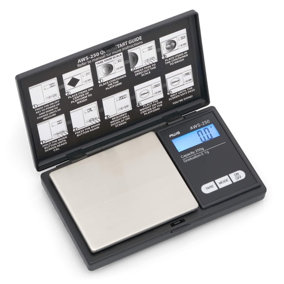 Báscula digital de bolsillo American Weigh Scales AWS-250