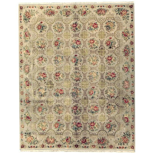 Due Process Stable Trading European Cambridge Oyster Area Rug, 6 x 9 ft.