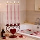 thumbnail image 4 of Velas Roscadas Galvanizadas Con Parafina Vela de cera de asta larga con rosca galvanizada rosa de 4 piezas para decoración romántica de bodas y restaurantes. JASKFLY, 4 of 8