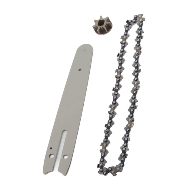 Cadena de Motosa de Placa Piabraza de Acero de Acero 186 mm Placa de Guía de 230 mm Acesorios de Reemplazo de Sierra de 6 Pulgadas para Mini Motosierra Eléctrica