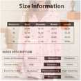 thumbnail image 3 of Women's Solid Color Long Sleeve Plush Bathrobe - Winter Warm Homewear, Pink, L, 3 of 5