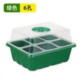 thumbnail image 1 of YYSDCY Deals of The Day Clearance! 6-Hole Nutrient Box Tray with Light Extractor, Rectangular Plastic Bowl for Seedling or Food Storage, White Label Organizing Tray for Home Use, 1 of 1