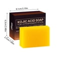 thumbnail image 4 of Jabón para aclarar la piel y el cuerpo - jabón kójico para manchas oscuras, hiperpigmentación, y con aceite, jabón kójico jabón de papaya jabón de aceite hecho a mano jabón filipino (Buy 2 get 1 free), 4 of 4