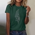 thumbnail image 2 of Ruyang Tops for Women, Women's T Shirts Short Sleeve Tees Graphic Print Loose Summer Tops Loose Fit Lightweight Shirt S-2XL, 2 of 4