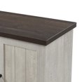 thumbnail image 3 of Edyo Living Rustic Farmhouse Electric Fireplace TV Stand w/ Remote, Grey, 3 of 7