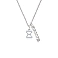 thumbnail image 2 of Delight Jewelry Silvertone Large Greek Letter - Xi - Silvertone Courage Strength Wisdom Honesty Bar Charm Necklace, 23", 2 of 4