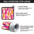 thumbnail image 7 of Red and Orange Modern Art Geometric Kitchen Oven Mitt and Pot Holder Sets 4 Pcs for Baking, Cooking and Grilling, Heat Resistant Up To 392 °F, 7 of 7