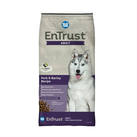 UPC: 0639139015786 | EnTrust Premium Adult Dog Food Pork Meal and Barley Recipe 20lbs