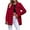 Red #014, variant on Womens Plaid Shirt Fall Fashion Long Sleeve Shacket Casual Dressy Lightweight Shirts with Pockets White S