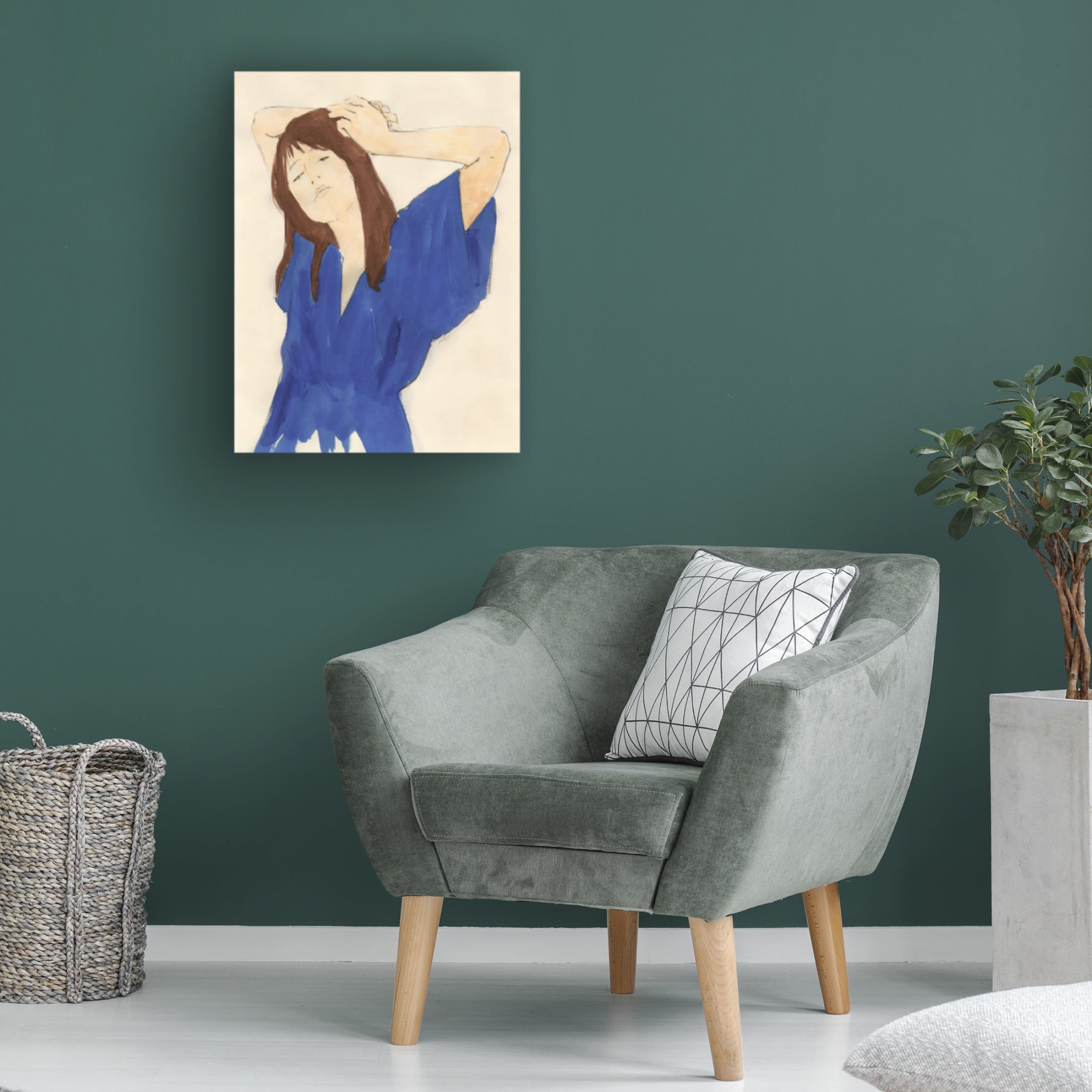 Trademark Fine Art Victoria Barnes  Fashion Maven I Canvas Wall Art