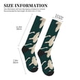thumbnail image 5 of Bixox Flying Swans Print Compression Socks,Compression Socks Women & Men Circulation for Medical,Running,Athletic, 5 of 7