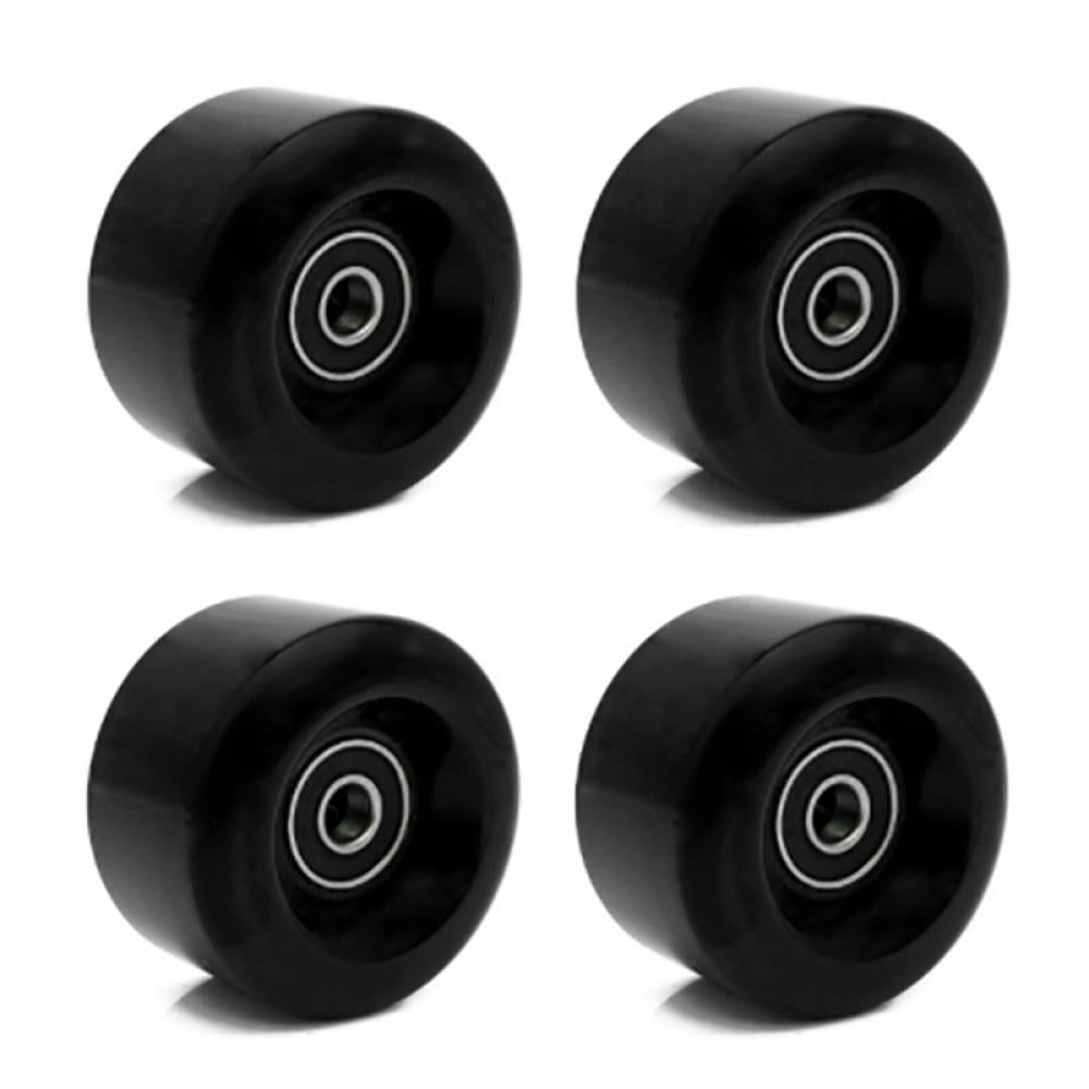 32mm x 58mm 82A Quad Skates and Skateboard Accessories Outdoor/Indoor Use 8 Pack Quad Roller Skate Wheels with ABEC-9 Bearings Installed for Double Row Skating 