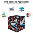 thumbnail image 2 of Peace Dove Foldable Storage Box with Handle, 10.8"x10.5"x10.6", Large Capacity - Storage Bin and Containers, 2 of 6