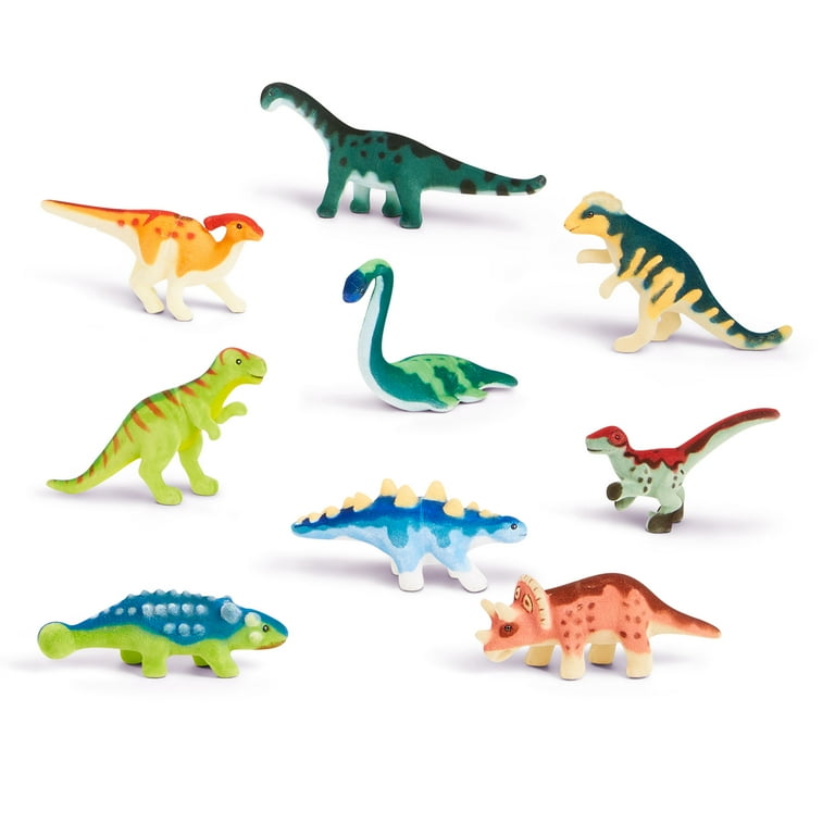 Melissa & Doug Dinosaur Party Play Set - 9 Collectible Miniature