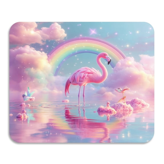 Dish Drying Mat Absorbent Dish Drainer Kitchen Counter 23.6x19.7inch Dish Drying Pad for Countertops, Sinks, Draining Racks Flamingo in The Water