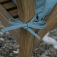 thumbnail image 3 of ARDEN Outdoor Dining Chair Cushion 20 x 20, French Blue Texture, 3 of 6