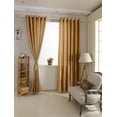thumbnail image 2 of 100x200cm Cortinas de Dormitorio Paneles de Cortinas Opacas, Cortinas de Ventana Opacas Superiores de Sólido con Aislamiento Térmico El 100x200cm Soledad  Cortina, 2 of 10