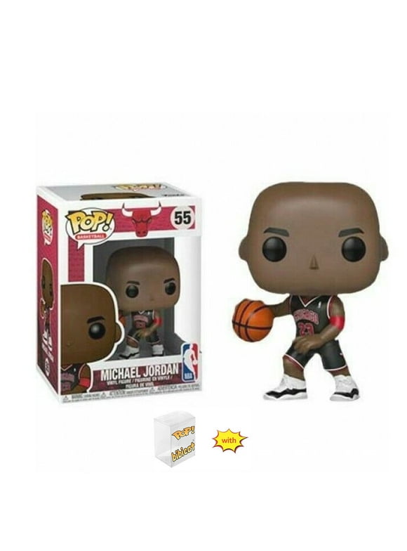 funkoD-Sports MICHAEL JORDAN 55#  POP ! Up Model Toys Collections, Vinyl  Birthday gift collectible names (+Plastic protective shell)