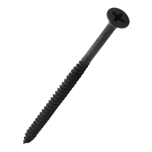 shiyou-IMScrews 50pcs #8 x 3 Black Phosphate Flat Head Phillips Drywall Screws \u2013 Sharp Point, Fine Thread, Carbon Steel 1022A for Thick Drywall & Structural Wood Framing