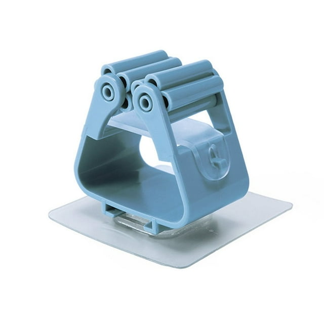Porte-balai Auto-Adhésif Réutilisable Sans Support de Balai de Forage Porte-Balai de Rangement Porte-Balai de Salle de Bain