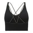 thumbnail image 2 of PUMA Womens Mirrored Logo Seamless Sports Bra 008-M, 2 of 2