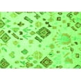 thumbnail image 1 of Ahgly Company Indoor Rectangle Abstract Green Modern Area Rugs, 5' x 8', 1 of 4