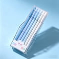 thumbnail image 6 of 6 Pcs Pastel Tone Gel Pens, 0.5mm Fine Point Blue Ink Pens, Handwriting Pens, Multi Shade Ballpoint Pens, Smooth Writing Pens, Quick Drying Pens for Note Taking, Journaling, 6 of 6