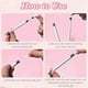 thumbnail image 5 of Pens Kit, 2Pcs Wax Pen with 32Pcs Wax (Pink) accessories, 5 of 5