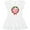 AA-White, variant on Inktastic Merry Christmas Wreath with Red Bow and Ornaments Girls Toddler Dress