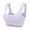 Purple, variant on Women'S Seamless Wireless Sports Bra - Ice Silk Non Padded Yoga Bralette Plus Size All-Season