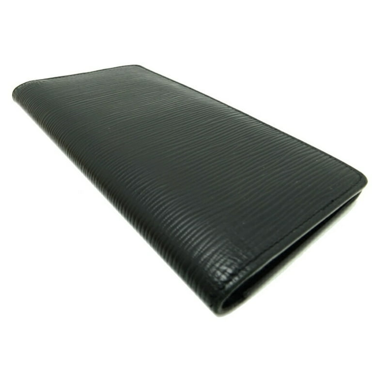 Pre-Owned Louis Vuitton Brazza Wallet Men's Bi-Fold Wallet M60622 Epi  Leather Noir (Black) (Good) 