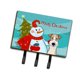 thumbnail image 1 of ""Caroline'S Treasures Bb1867Th68 Muñeco De Nieve Con Correa O Llavero Fox Terrier De Pelo De Alambre, Grande, Multicolor"", 1 of 4