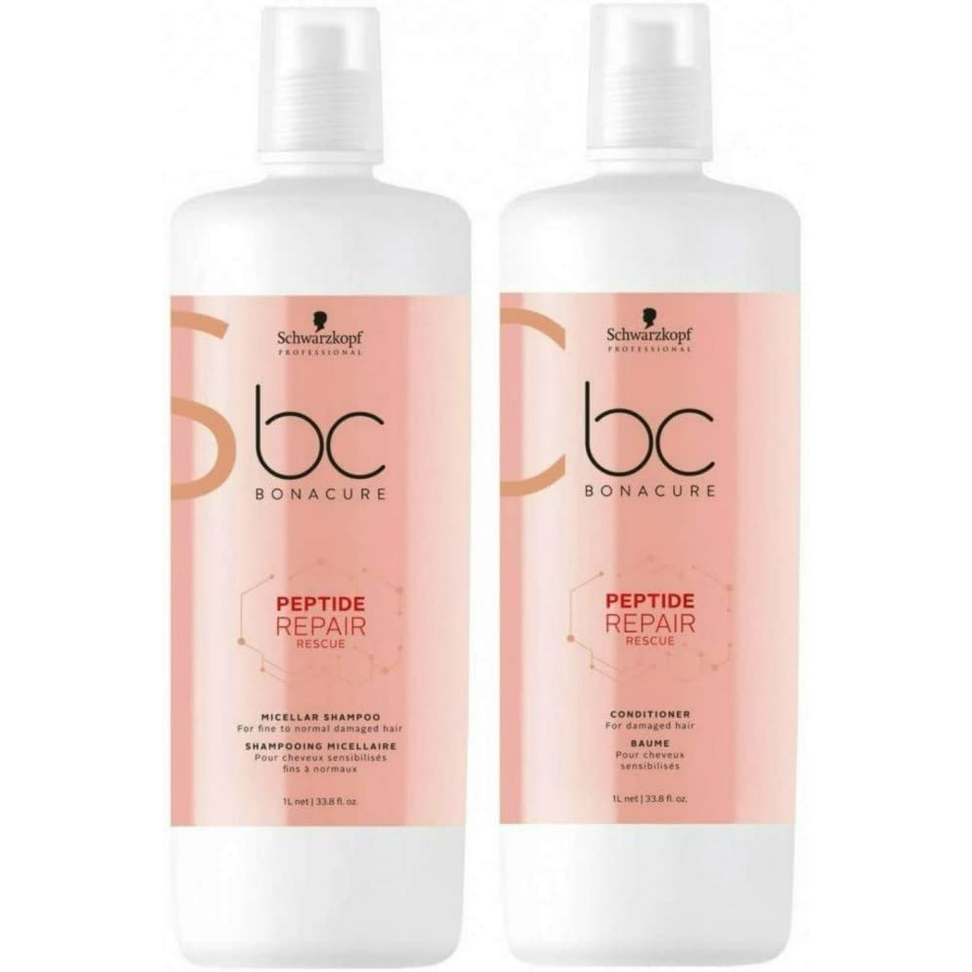 - Bc Bonacure - Peptide Repair Rescue Deep Nourishing Micellar Shampoo &amp; Conditioner | Walmart Canada
