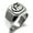Silver, variant on Stainless Steel Letter E Initial Old English Monogram Engraved Engraved Square Flat Top Biker Style Polished Signet Ring