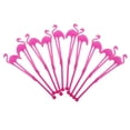 thumbnail image 2 of 40x10 Piezas Hawaii Flamingo Cocktail Milk Coffee Stirring Sticks Party Rose Sunnimix Trituradores de café, 2 of 8