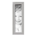 thumbnail image 2 of ArtToFrames 4" x 15" Silver Picture Frame, 4x15 inch Silver Wood Poster Frame (WOM-5388), Pack, 2 of 8