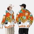 thumbnail image 3 of Kdxio Hello Fall Farm Truck Print Women Men Sun Protection UPF 50+ Jackets Zip Up Long Sleeve Hoodie Hiking Lightweight with Pockets, 3 of 5