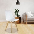 thumbnail image 4 of Set de 4 Sillas y Comedor Mundo In  Sillas Frankfurt Blancas y Comedor de Cristal Oslo, 4 of 7