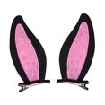thumbnail image 4 of lionlar Cute Rabbit Ears Headband Felt Hair Hoop for Halloween Carnival Party Favors Style C, 4 of 9