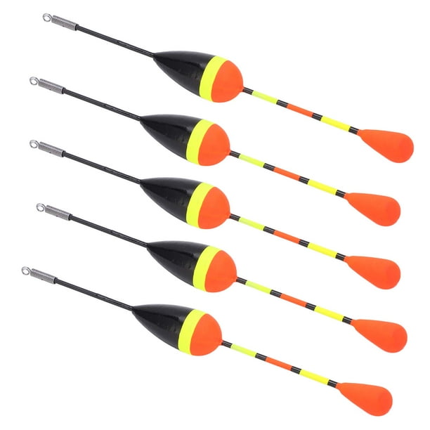 5pcs Fishing Oval Stick Floats Plastic Fishing Spring Slip Floats for  Fishing Accessories