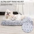thumbnail image 2 of Cama para perros KSIIA, lavable, de lujo, con almohadilla de felpa para perros pequeños, 2 of 6