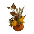 thumbnail image 3 of Artificial Halloween Pumpkin Decor, Decor Props Harvest Photo Props Autumn Party Orange, 3 of 9