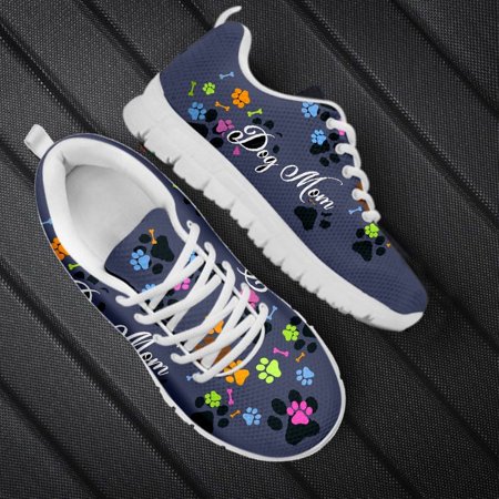 

Cute Dog Paw Print Designer Women Casual Shoes Woman Flats Sneakers Summer Female Air Mesh Ladies Walking Running Jogging Shoes